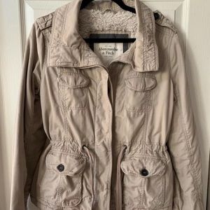 Abercrombie & Fitch Women’s Winter Coat Fur Lined